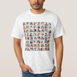 Skapa din egen 64 fotokollage t shirt