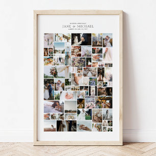 Skapa din egen 66-fotokollage poster