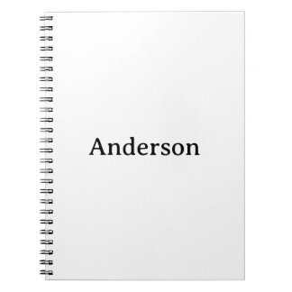 Skapa din egen 6,5" x 8,75" Classic Anteckningsbok