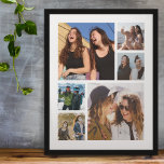 Skapa din egen 6-fotokollage Poster<br><div class="desc">Skapa din egen 6-kvadratfotokollage poster med den här enkla personligen bild-mallen. Det är så enkelt att ersätta med dina egna speciella minnen!</div>