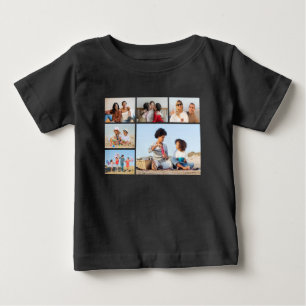 Skapa din egen 6-fotokollage t shirt
