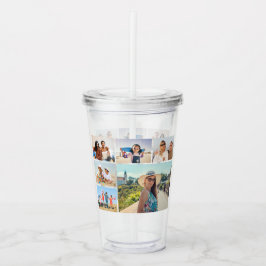 Skapa din egen 6-fotokollage take away mugg