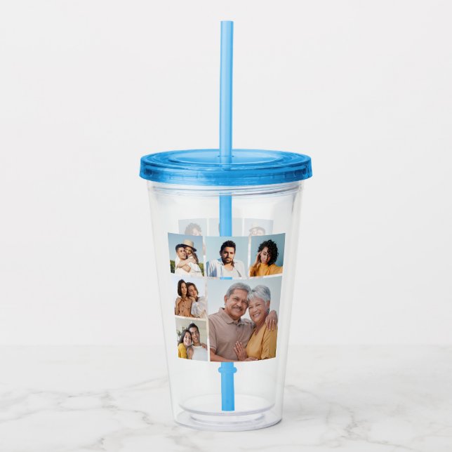 Skapa din egen 6-fotokollage take away mugg (Framsida)