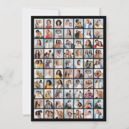 Skapa din egen 70-foto collage inbjudningar