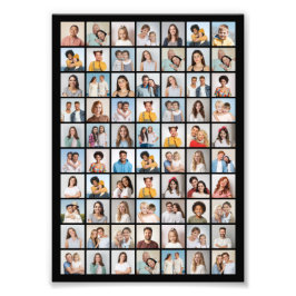 Skapa din egen 70 Photo Collage Foto EnUtvidgning
