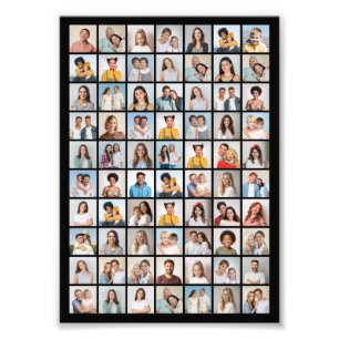Skapa din egen 70 Photo Collage Foto EnUtvidgning