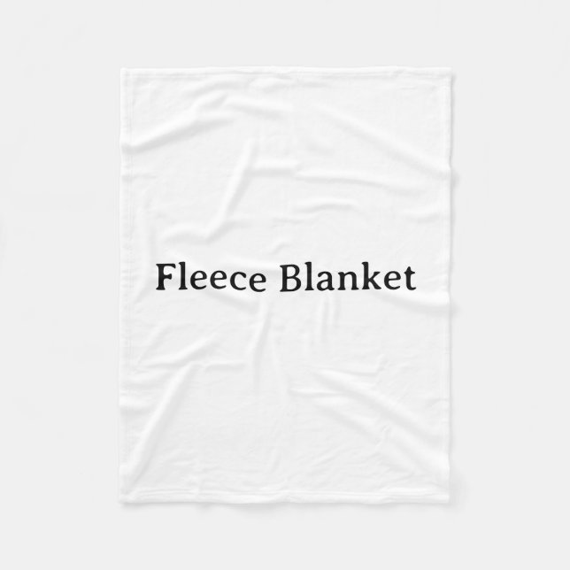 Skapa din egen 76x102 cm fleecefilt (Framsidan)