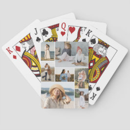 Skapa din egen 7-fotokollage casinokort