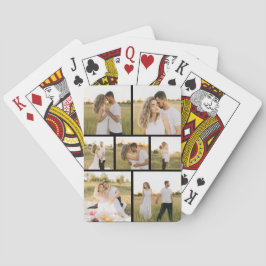Skapa din egen 7-fotokollage casinokort