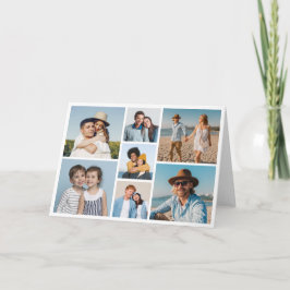 Skapa din egen 7-fotokollage kort