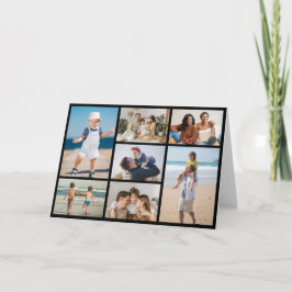 Skapa din egen 7-fotokollage kort