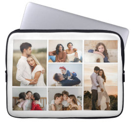 Skapa din egen 7-fotokollage laptop fodral