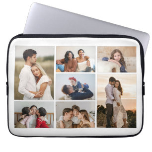 Skapa din egen 7-fotokollage laptop fodral