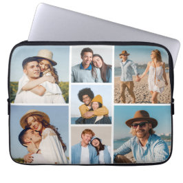 Skapa din egen 7-fotokollage laptop fodral