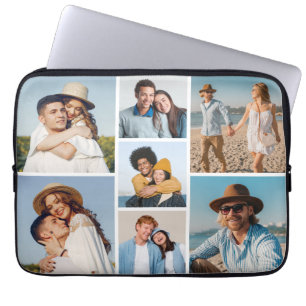 Skapa din egen 7-fotokollage laptop fodral