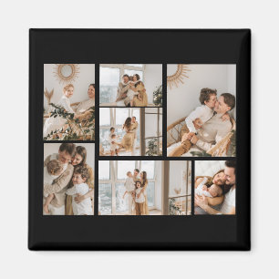Skapa din egen 7-fotokollage magnet