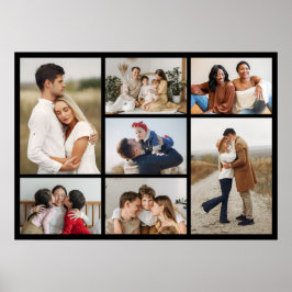 Skapa din egen 7-fotokollage poster