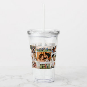Skapa din egen 7-fotokollage take away mugg