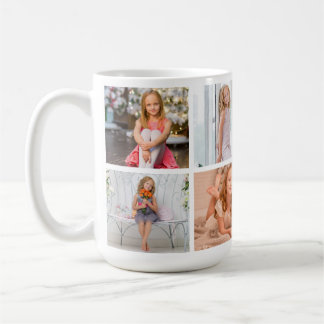 Skapa din egen 7 fotopassagekaffe Mugg