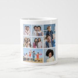 Skapa Din Egen 7 Fotoskollage Jumbo Mugg