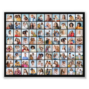 Skapa din egen 80 Photo Collage Foto EnUtvidgning