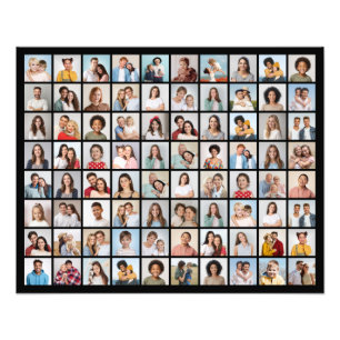 Skapa din egen 80 Photo Collage Foto EnUtvidgning