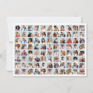 Skapa din egen 88-foto collage anteckningskort