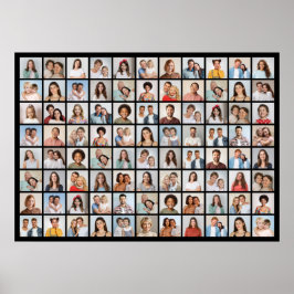 Skapa din egen 88-fotocollage poster