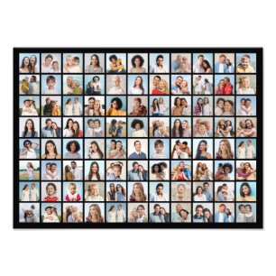 Skapa din egen 88 Photo Collage Photo EnUtvidgning Fototryck