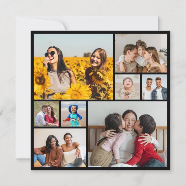 Skapa din egen 8-foto collage (Framsida)