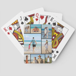 Skapa din egen 8-fotokollage casinokort