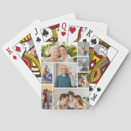 Skapa din egen 8-fotokollage casinokort