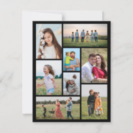 Skapa din egen 8-fotokollage kort