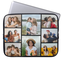 Skapa din egen 8-fotokollage laptop fodral