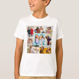 Skapa din egen 8-fotokollage t shirt