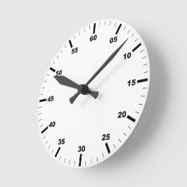 Skapa din egen 8-tums vägglås rund klocka