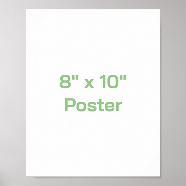 Skapa din egen 8"x10" poster (Framsidan)