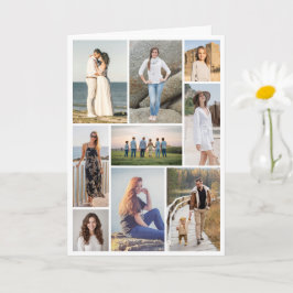 Skapa din egen 9-foto collage vikt kort