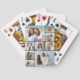 Skapa din egen 9-fotokollage casinokort