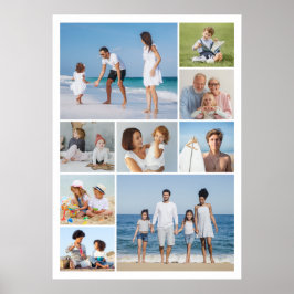 Skapa din egen 9-fotokollage poster