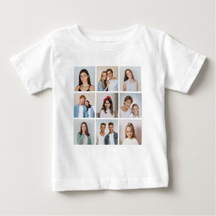 Skapa din egen 9-fotokollage t shirt
