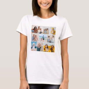 Skapa din egen 9-fotokollage t shirt