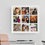 Skapa din egen 9-kvadratisk fotokollage Poster<br><div class="desc">Skapa din egen 9-kvadratfotokollage poster med den här enkla personligen bild-mallen. Det är så enkelt att ersätta med dina egna speciella minnen!</div>