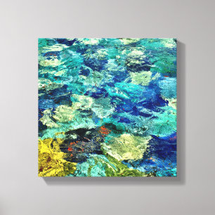 Skapa din egen Abstrakt Artikel 12 x 12 Canvastryck