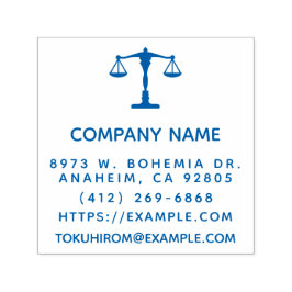 Skapa din egen advokatbyrå självfärgande stämpel