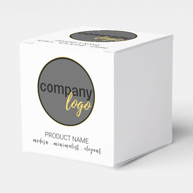 SKAPA DIN EGEN AFFÄRSMÄSSIG LOGOTYP, VITE PRESENTASKAR (Framsidan Sidan)