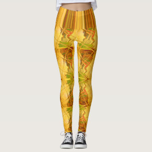 Skapa din egen African Women Clothing Mönster Art Leggings