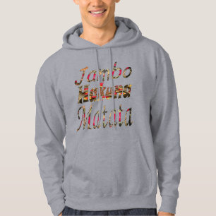 Skapa din egen Afrika Jambo! Hakuna Matata Hoodie