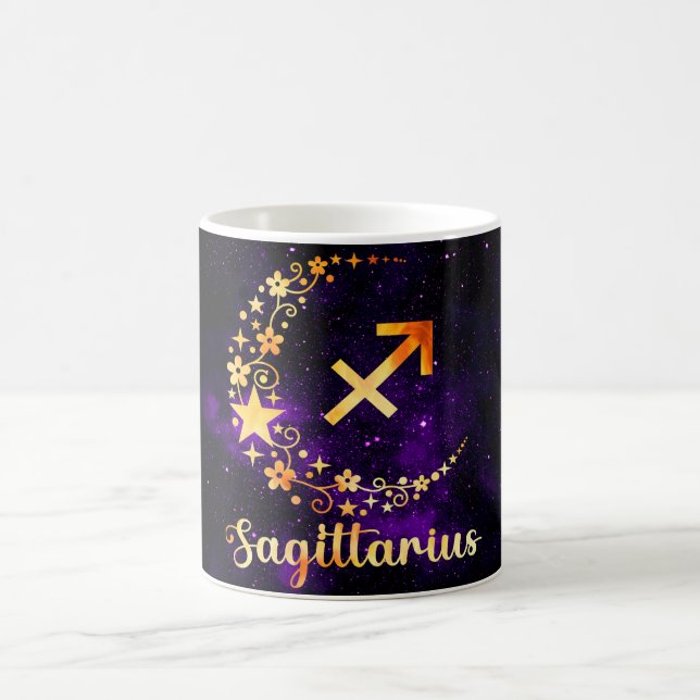 Skapa din egen agittarius zodiac Sagittarius Magisk Mugg (Center)