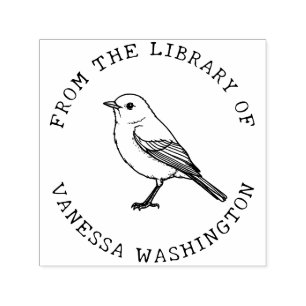 Skapa din egen amerikanska Robin från Bibliotek Självfärgande Stämpel